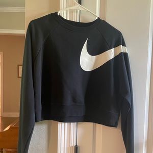 Nike cropped sweatshirt